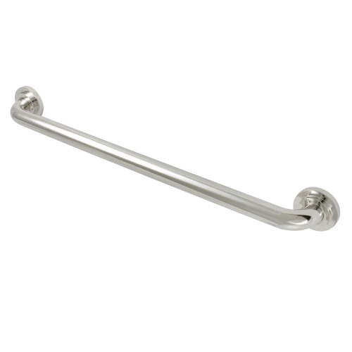 Kingston Brass DR414246 Manhattan 24-Inch X 1-1/4-Inch OD Grab Bar, Polished Nickel