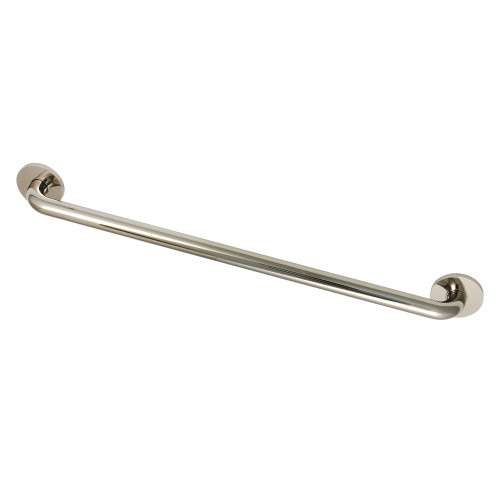 Kingston Brass GLDR814366 Silver Sage 36-Inch X 1-1/4-Inch OD ADA Grab Bar, Polished Nickel