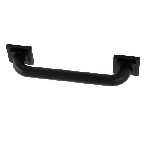 Kingston Brass DR614120 Claremont 12" Grab Bar, 1-1/4" Diameter, Matte Black