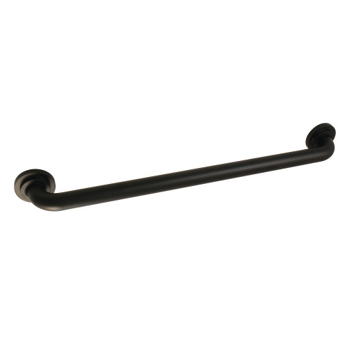 Kingston Brass DR414360 Manhattan 36-Inch X 1-1/4-Inch OD Grab Bar, Matte Black