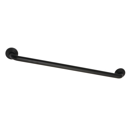 Kingston Brass DR314300 Restoration 30" Grab Bar, 1-1/4" Diameter, Matte Black