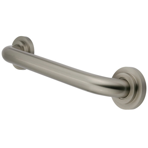 Kingston Brass DR414188 Manhattan 18-Inch X 1-1/4-Inch OD Decorative Grab Bar, Brushed Nickel