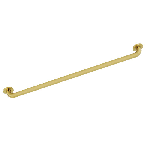 Kingston Brass GDR814367 Silver Sage 36-Inch X 1-1/4-Inch OD ADA Grab Bar, Brushed Brass