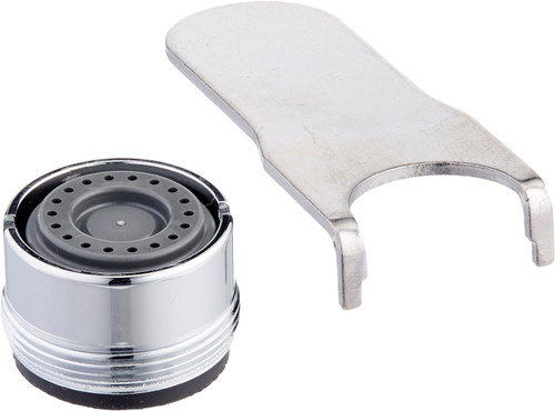 Gerber DA613081N Standard Male Aerator Kit 0.5 Gpm Spray - Polished Chrome