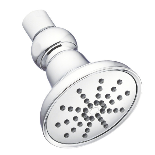 Gerber D460051 Mono Round Single Function Showerhead 1.5 GPM Max Flow - Chrome