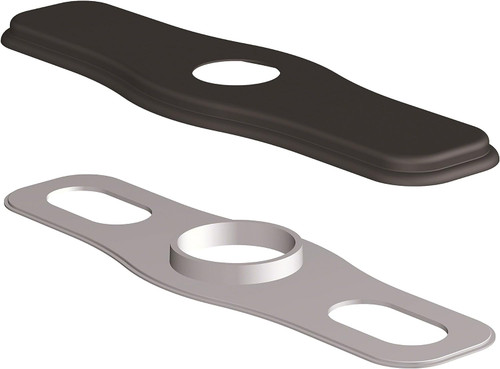 Gerber DA607955BS 8'' Centerset Deck Cover Plate - Satin Black
