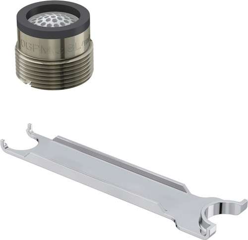 Gerber Aerator Kit 1.0 GPM Spray Tom Thumb Male - Brushed Nickel - DA613094NBN