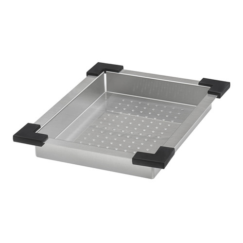 Ruvati Lower-Tier Shallow Colander for Double Ledge Workstation Sinks