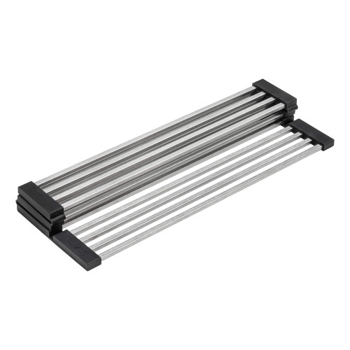 Ruvati Stainless Steel and Silicone Foldable Drying Rack for RVG2310 Workstation Sink - RVA1391