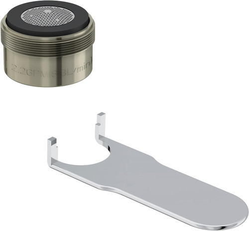 Gerber DA613084NBN Aerator Kit 2.2 GPM Aerated Standard Male - Brushed Nickel