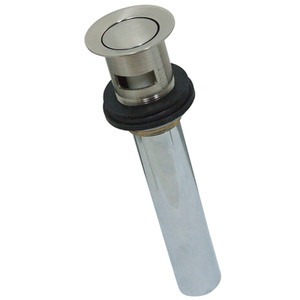 Kingston Brass KB8108 Brass Push Up Drain - Brushed Nickel