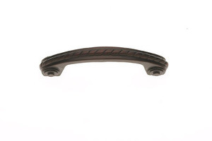JVJ Old World Bronze 3" C/C Zinc English Rope Door Pull - 44712