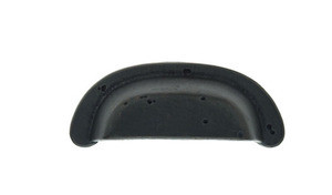 JVJ Aged Bronze Finish 3 1/2" C/C Rustic Cup Door Pull - 42314