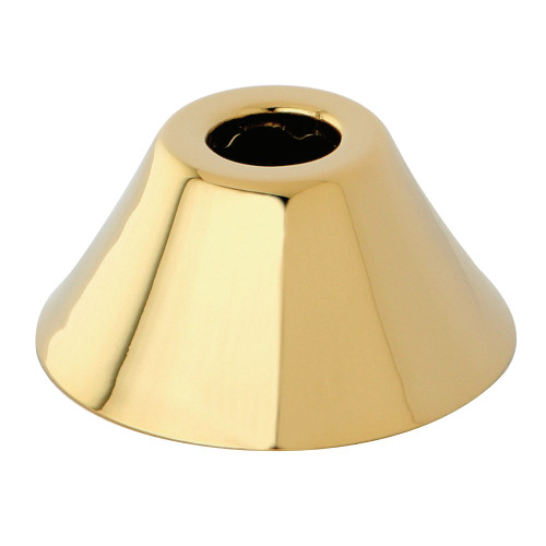 Kingston Brass FLBELL582 Made To Match 5/8" O.D. Compression Bell Flange, Polished Brass