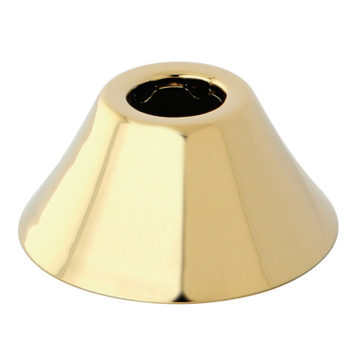 Kingston Brass FLBELL11162 11/16-Inch OD Comp Bell Flange, Polished Brass