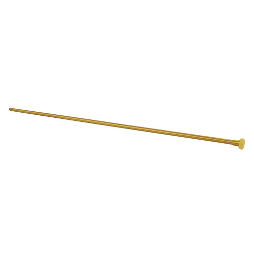 Kingston Brass CF38307 Complement 30" x 3/8" Diameter Flat Closet Supply Line, Brushed Brass