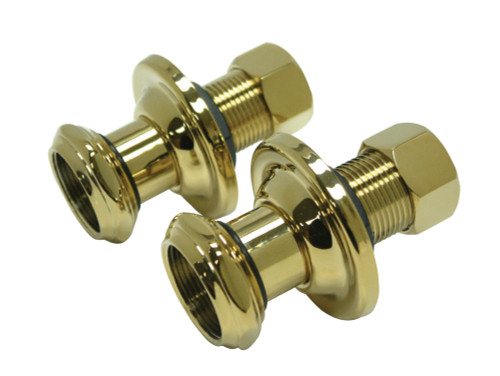 Kingston Brass CCU4102 Vintage Wall Union Extension, 1-3/4 inch, Polished Brass