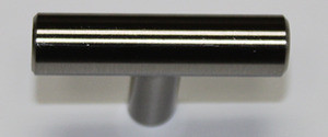 JVJ Stainless Steel Finish 48 mm (1.89") O/A Bar Door Knob - 89032