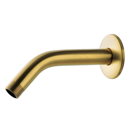 Kingston Brass K208M7 Trimscape 8" Shower Arm with Flange, Brushed Brass