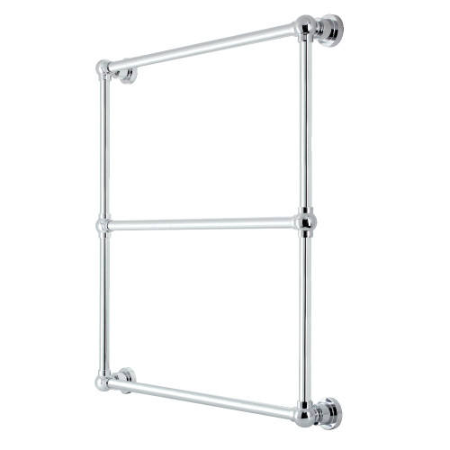 Kingston Brass DTM32303CP Palatine 30-Inch x 32-Inch Wall Mount Towel Rack, Polished Chrome