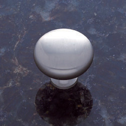 JVJ 46046 Satin Nickel 1 1/4" Mushroom Door Knob