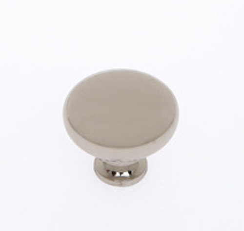 JVJ 46016 Polished Nickel 1 1/4" Mushroom Door Knob