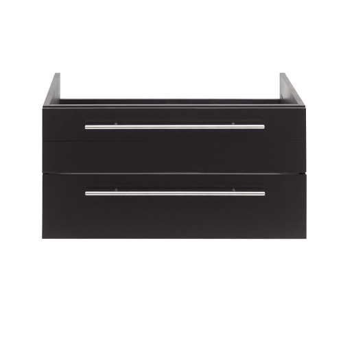 Fresca FCB6130ES-UNS Fresca Lucera 30" Espresso Wall Hung Undermount Sink Modern Bathroom Vanity Cabinet