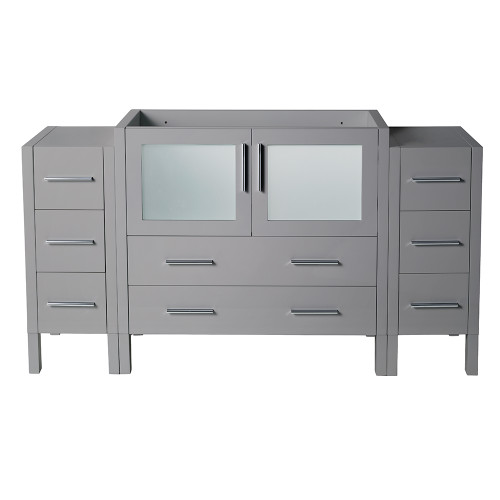 Fresca FCB62-123612GR Fresca Torino 60" Gray Modern Bathroom Vanity Cabinets