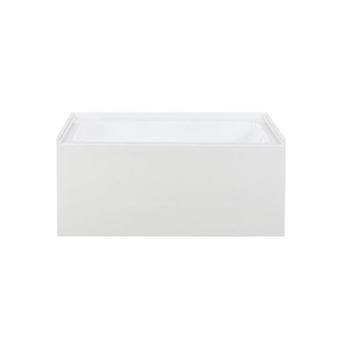 Swiss Madison SM-AB551 Voltaire 48" X 32" Right-Hand Drain Alcove Bathtub with Apron - Glossy White