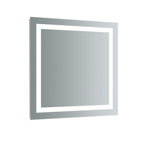 Fresca FMR023030 Fresca Santo 30" Wide x 30" Tall Bathroom Mirror w/ LED Lighting and Defogger