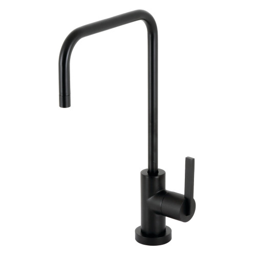 Kingston Brass  KS6190CTL Continental Single-Handle Water Filtration Faucet, Matte Black