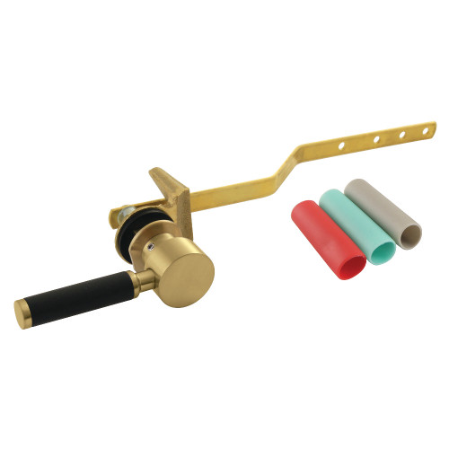 Kingston Brass KTDKL7 Kaiser Front Mount Toilet Tank Lever, Brushed Brass