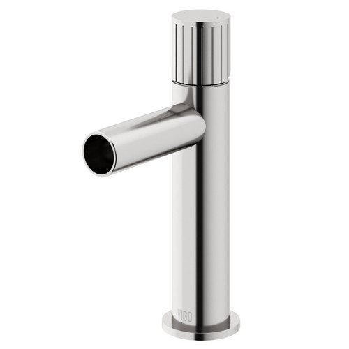 Vigo VG01052BN Ashford Single Hole Bathroom Faucet In Brushed Nickel