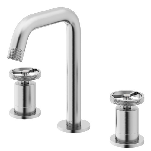 Vigo Cass Two Handle Widespread Bathroom Faucet In Brushed Nickel