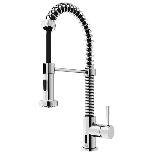 Vigo Edison Kitchen Faucet With Touchless Sensor In Chrome