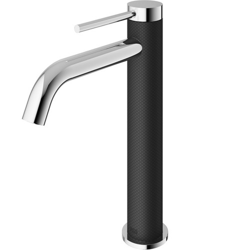 Vigo Lexington Single Hole Cfiber© Vessel Bathroom Faucet In Chrome
