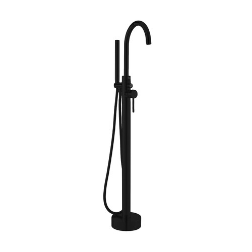 Swiss Madison SM-FF11MB Ivy Freestanding Bathtub Faucet  and Hand Shower in Matte Black