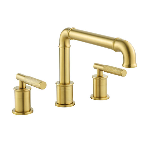 Swiss Madison SM-BF86BG Avallon 8 in. Widespread, Sleek Handle, Bathroom Faucet in Brushed Gold
