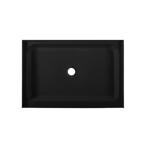 Swiss Madison SM-SB517 Voltaire 48" X 32" Center Drain, Shower Base - Black