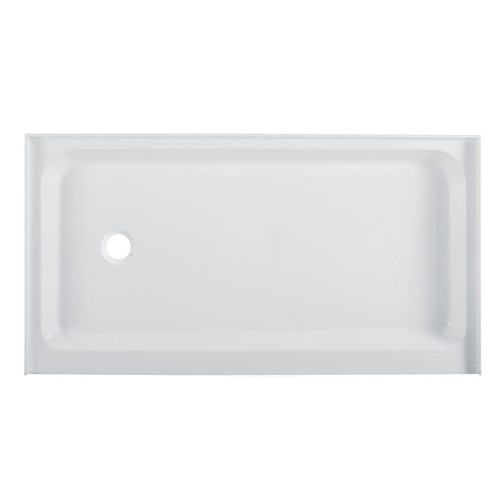 Swiss Madison SM-SB526 Voltaire 60" X 34" Left-Hand Drain, Shower Base