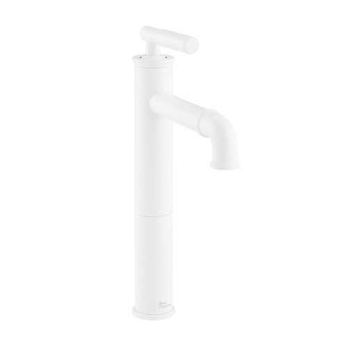 Swiss Madison SM-BF91MW Avallon Single Hole, Single-Handle Sleek, High Arc Bathroom Faucet in Matte White