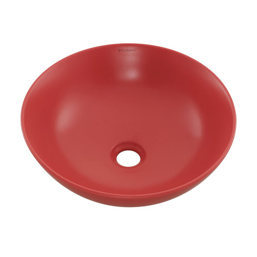 Swiss Madison SM-VS245 Classé 16" Ceramic Sink - Matte Red