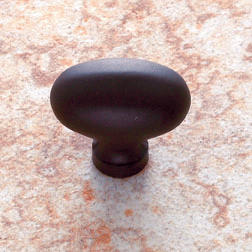 JVJ Oil Rubbed Bronze Large Football Door Knob - 35320