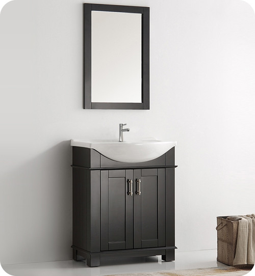 Fresca FCB2303BL-I Hartford 30" Black Traditional Bathroom Vanity