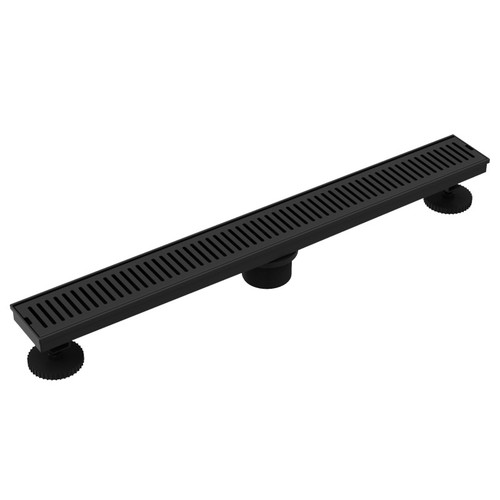 Vigo Linear Shower Drain In Matte Black