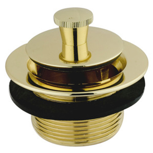 Kingston Brass DLL202 1-1/2" Brass Lift & Lock Drain - Polished Brass