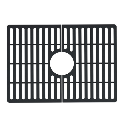 Vigo VGSG2418MB Silicone Protective Kitchen Sink Grid For 24 In. Single Basin In Matte Black