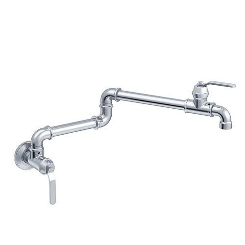 Gerber D205037 Kinzie Wall Mount Pot Filler 2.2gpm - Chrome