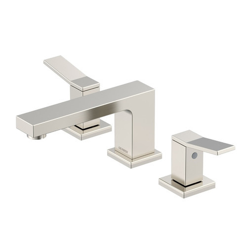 Gerber D304119BN Avian Two Handle Widespread Lavatory Faucet w/ Metal Touch Down Drain 1.2gpm - Brushed Nickel