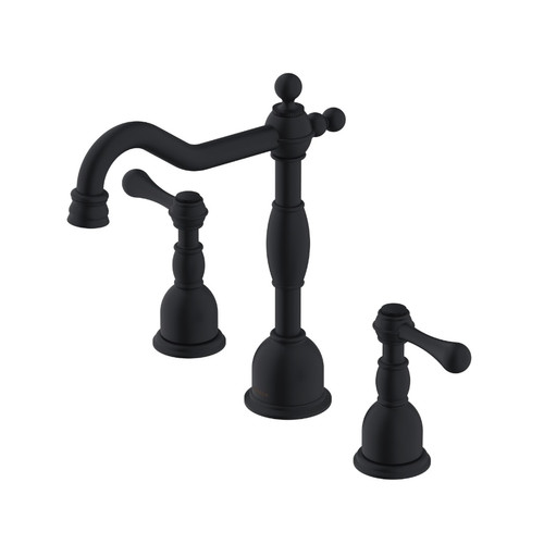 Gerber D306957BST Opulence Two Handle Roman Tub Faucet Trim Kit - Satin Black